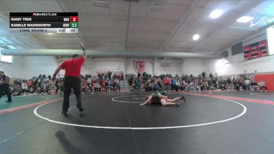 170 lbs Semifinal - Vivienne Combee, Canon City vs Audrey Sample, Conifer