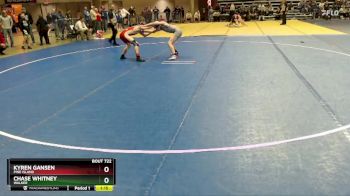 120 lbs Semifinal - Chase Whitney, Walker vs Kyren Gansen, Pine Island
