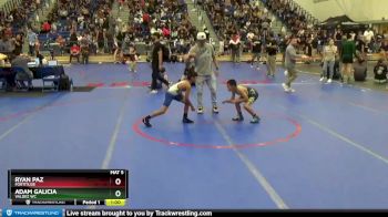 77 lbs 5th Place Match - Ryan Paz, Fortitude vs Adam Galicia, Valdez WC