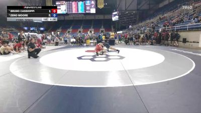 157 lbs Cons. Semis - Bruno Cassioppi, IL vs Zeno Moore, FL