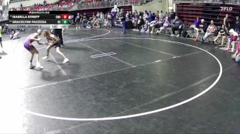 101 lbs Cons. Round 3 - Isabella Streff, CWO vs Gracelynn Paczosa, Battle Creek