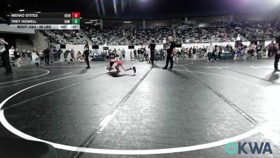 98 lbs Consi Of 8 #2 - Mekko Stites, Berryhill Wrestling Club vs Trey Howell, Raw Wrestling Club
