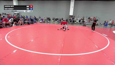 106 lbs Wyatt Kiner, Pennsylvaniia Red vs Noah Moss, Team Michigan - Red