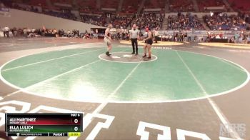 6A/5A Girls 190 Semifinal - Ali Martinez, McNary Girls vs Ella Lulich, Silverton Girls