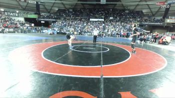 Boys 2A 144 lbs Champ. Round 1 - Caden Seevers, North Kitsap vs Anthony Sifuentes, Toppenish