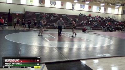 175 lbs Round 3 (4 Team) - Sean Heilskov, Hampton-Dumont-CAL vs Ayden Antonelli, Anamosa