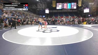 113 lbs Champ. Rd Of 32 - Charles Esposito, NJ vs Cole Caniglia, NE