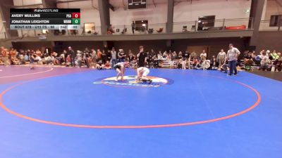 U12 FS - 108 lbs Cons. Semis - Cade Cox, COWA vs Sophie White, Pioneer Grappling Academy