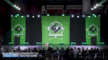 Dynamic Dance - Makaylee Waters [2026 Youth - Solo - Jazz Day 1] 2026 CSG Dance Grand Nationals