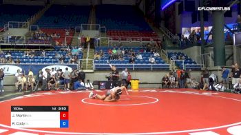 160 lbs Rnd Of 128 - Joseph Martin, California vs Ryan Cody, Florida