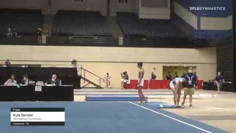 Kyle Bender - Floor, Metropolitan Gymnastics - 2021 USA Gymnastics Development Program National Championships