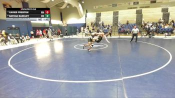 174 lbs Cons. Round 2 - Nathan Barkley, St. Vincent College vs Xavier Preston, Roanoke College