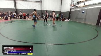 150-157 lbs Round 1 - Evan Urann, Big Cat Wrestling Club vs Kingston Ram, Canada