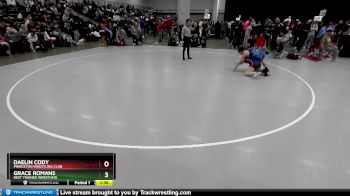 120 lbs Champ. Round 3 - Grace Romans, Best Trained Wrestling vs Daelin Cody, Princeton Wrestling Club