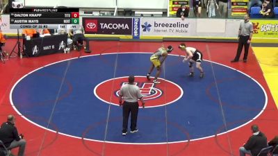 172 lbs Consi Of 32 #2 - Dalton Knapp, Titusville vs Austin Mays, North Allegheny