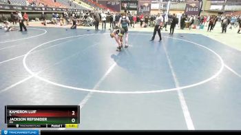 126 lbs Champ. Round 2 - Kameron Luif, IL vs Jackson Refsnider, MN