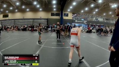 80 lbs Round 2 (8 Team) - Liam Taylor, VA Team Predator vs Gus Engelman, Mat Assassins Red