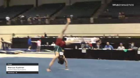 Marcus Kushner - Floor, Stanford Boys Gymnastics - 2021 USA Gymnastics Development Program National Championships