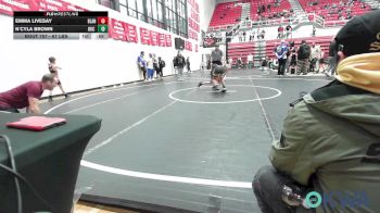 67 lbs Final - Emma Livesay, Blanchard Wrestling Club vs N`cyla Brown, OKC Saints Wrestling