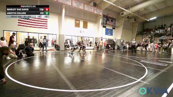 88 lbs Rr Rnd 1 - Marley Rae Davis, Team Tulsa Wrestling Club vs Ashtyn Collins, Pitbull Wrestling Academy