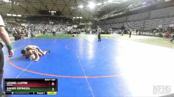 1A 106 lbs Semifinal - Leonel Lustre, Zillah vs Xavier Espinoza, Elma