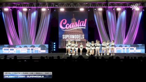 Celebrity Cheer - SUPERMODELS [2026 L1 Youth - Flex - D2 - Small Day 1] 2026 Coastal at the Capitol Super Nationals