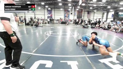 160 lbs Round Of 16 - Jordan Thompson, 4M Power vs David Perez, Alien UFO