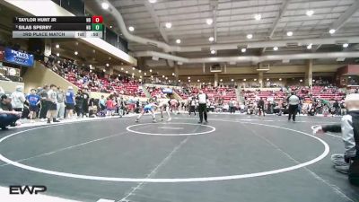 95 lbs 3rd Place Match - Silas Sperry, NW GRAPPLERS vs Taylor Hunt Jr, Nebraska Boyz