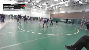 120 lbs Champ. Round 1 - Kimberly Acosta, Los Osos vs Juliana Montoto, La Cañada