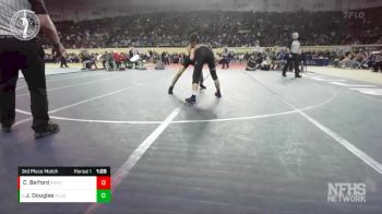 6A-126 lbs 3rd Place Match - Javin Douglas, MUSTANG vs Christian Belford, EDMOND NORTH