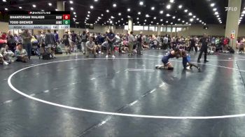 132 lbs Round 1 (6 Team) - Shantorian Walker, Mississippi WC vs Todd Brewer, All American WC