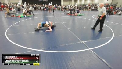 126 lbs Cons. Round 4 - John Sheehy, Notre Dame Wrestling Club vs Linden Phetxoumphone, Team Valley Wrestling Club