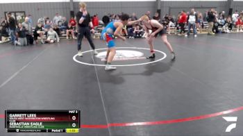 170 lbs Semifinal - Garrett Lees, South West Washington Wrestling Club vs Sebastian Eagle, Marysville Wrestling Club