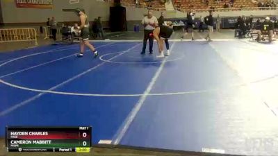 D4-215 lbs Champ. Round 1 - Cameron Mabbitt, Miami vs Hayden Charles, Page