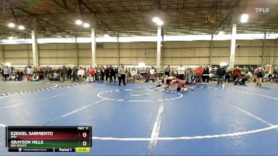 132 lbs Cons. Round 4 - Ezekiel Sarmiento, RMS vs Grayson Hills, BSD Beasts