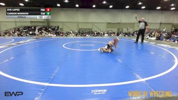 40 lbs Final - Eve Lopez, POWA 9U vs Carson Morrow, Team Savage 9U