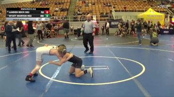 72 lbs Cons. Semi - Wyatt Morton NE2, Neighborhood Wrestling Club vs Landen Beck SE3, Pursuit