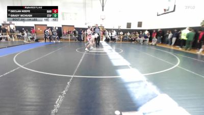 144 lbs Consi Of 8 #2 - Declan Keefe, Danbury vs Grady McHugh, Staples