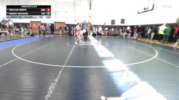 144 lbs Consi Of 8 #2 - Declan Keefe, Danbury vs Grady McHugh, Staples