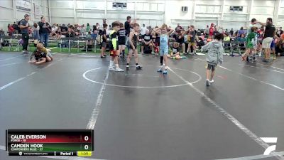 92 lbs Round 4 (8 Team) - Camden Hook, Contenders Blue vs Caleb Everson, Forge