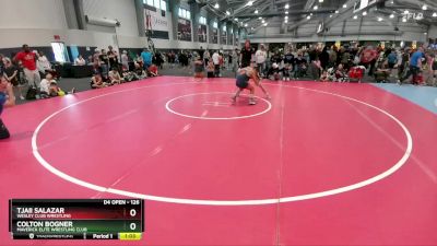 126 lbs Champ. Round 1 - Tjaii Salazar, Wesley Club Wrestling vs Colton Bogner, Maverick Elite Wrestling Club