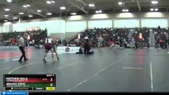 174 lbs Round 1 (16 Team) - Brooks Davis, Marian University (IN) vs Matthew Sells, Cumberland (Tenn.)