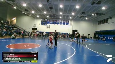 71 lbs Cons. Round 2 - Kashen Hickman, Torrington Wrestling Club vs Steel King, Camel Kids Wrestling