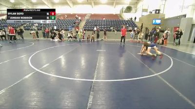 96 lbs Cons. Round 5 - Jordan Robison, Westlake vs Dylan Soto, Champions Wrestling Club