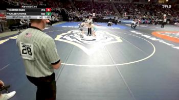 II-131 lbs Cons. Round 2 - Ciaran Egan, Pleasantville vs Caleb Starke, Peru