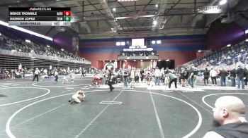 52 lbs Semifinal - Bence Tromble, Natrona Colts vs Dezmon Lopez, Team Garcia WC