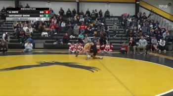 113 lbs Cons. Round 1 - AJ Dietz, Marion vs DeForrest Snow, Mason City