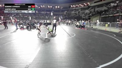 65 lbs Consi Of 16 #2 - Dominic Lopresti, Rhino Wrestling vs Jasper Lipka, Orchard South WC