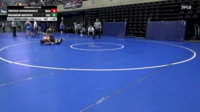 152 lbs Round Of 16 - Tristan Wtorkiewicz, Mount Pleasant vs Brandon Mayock, Oakland