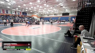 125 lbs Cons. Round 3 - Edward Alizio, Case Western Reserve vs Jushawn Ferrell, Alma College